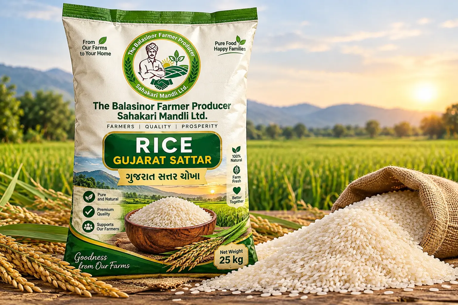 Rice Gujarat Sattar